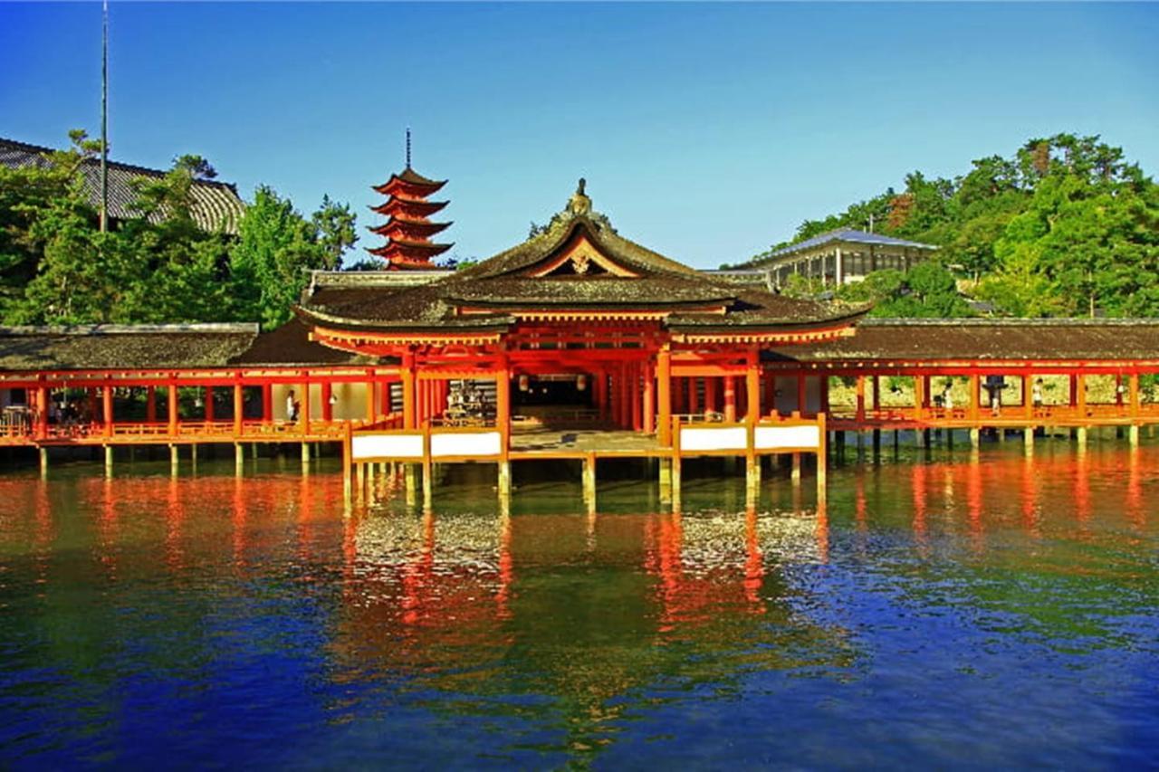 Hotel Miyajima Shiro Hatsukaichi Esterno foto